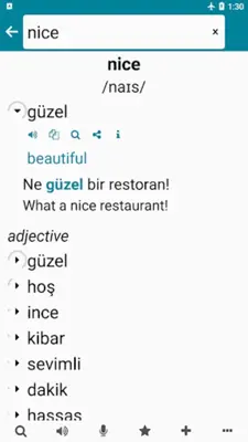 Turkish - English android App screenshot 6